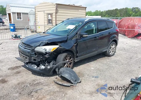 2014 Ford Escape Titanium from USA, damaged, VIN 1FMCU0J96EUA37127